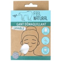 FEEL NATURAL - CARRÉS DÉMAQUILLANTS X4