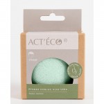 Eponge konjac visage naturelle aloe vera peaux sèches - Act'éco