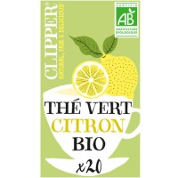 Thé vert au citron bio...