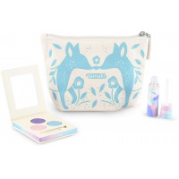 Trousse scintillante bleue...