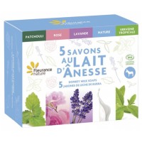 Coffret de 5 savons au lait...