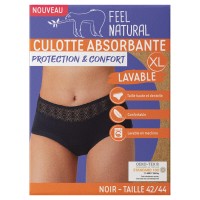 Culotte absorbante lavable...