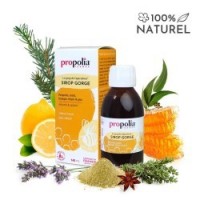 Sirop gorge propolis, miel & citron - Propolia