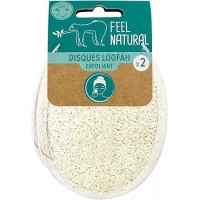 Pack de 2 disques loofah...