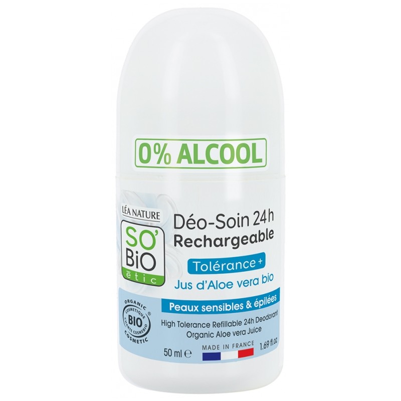 Déodorant-soin bio tolérance peau sensible - So Bio Etic