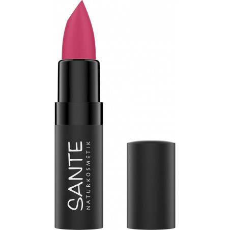 Rouge à lèvres mat n°07 wild fuchsia - Santé Naturkosmetik