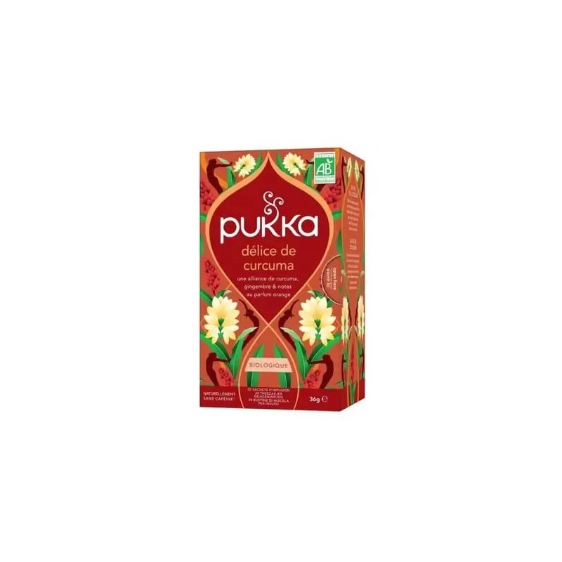 Infusion bio Délice de curcuma - Pukka
