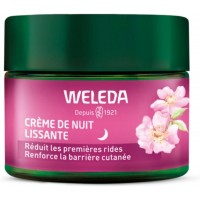 Crème de nuit lissante à la rose musquée - Weleda