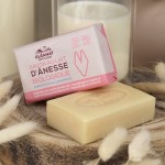 Savon au lait d'ânesse bio parfum hypoallergénique - Oléanat