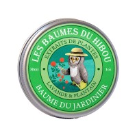 Baume du jardinier bio lavande & plantain - Les Baumes du Hibou