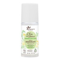 Déodorant roll-on bio rechargeable efficacité 24H L'eau des délices verveine & bergamote - Fleurance Nature