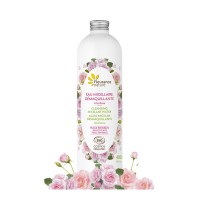 Eau micellaire démaquillante bio à la rose peau sensible 400 ml - Fleurance Nature