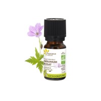 Huile essentielle de géranium rosat bio 10 ml - Fleurance Nature